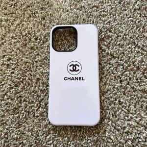 Chanel Print Phone Case for Apple iPhone 16 Pro Max